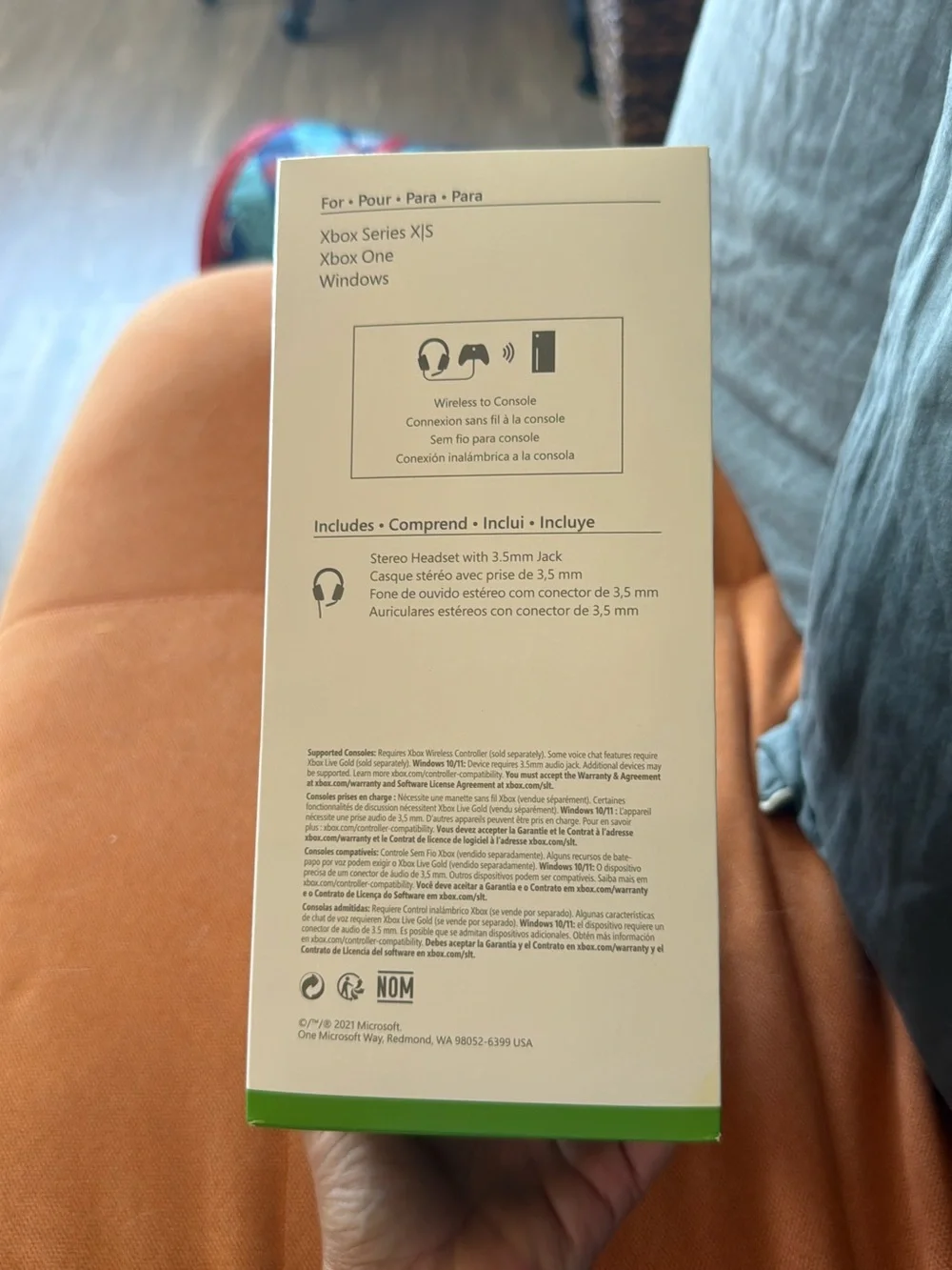 Microsoft wired xbox